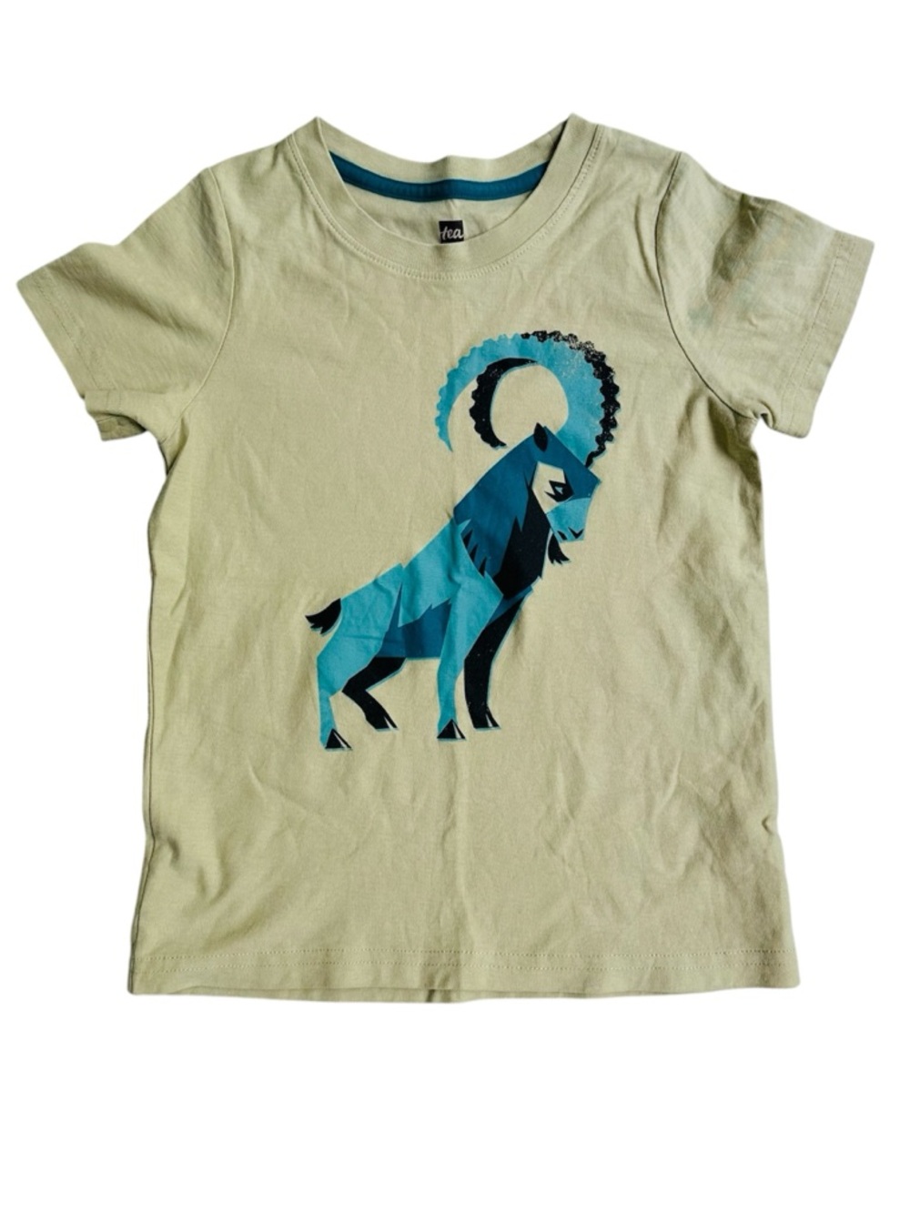 Tea Collection Alpine Ibex/Ram Tee Size 6